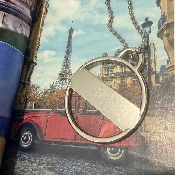 Coach Black and Silver Key Chain - Picture 8 of 8